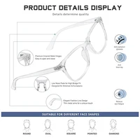 1/2/3 pièces VOPHA lunettes de lecture Autofocus pour hommes et femmes-lecteurs multifocales bloquant la lumière bleue, cadre en résine 5