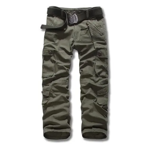 beige cargo pants Men's 2022 New Camouflage Pants Multi-pocket Cargo Pants cargo joggers Cargo Pants