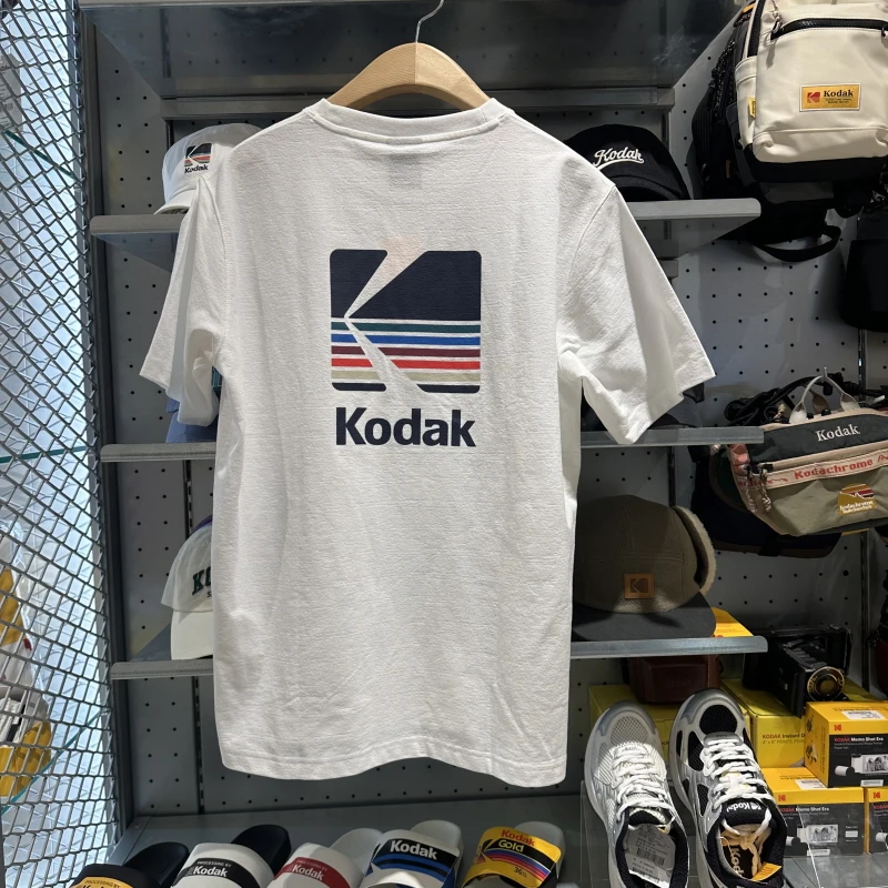 Luxury K0dak Short Sleeve Men's Summer 25 Fashion T-shirt Trend Street Cotton Print Breathable Trend Style Comfortable Tee 6