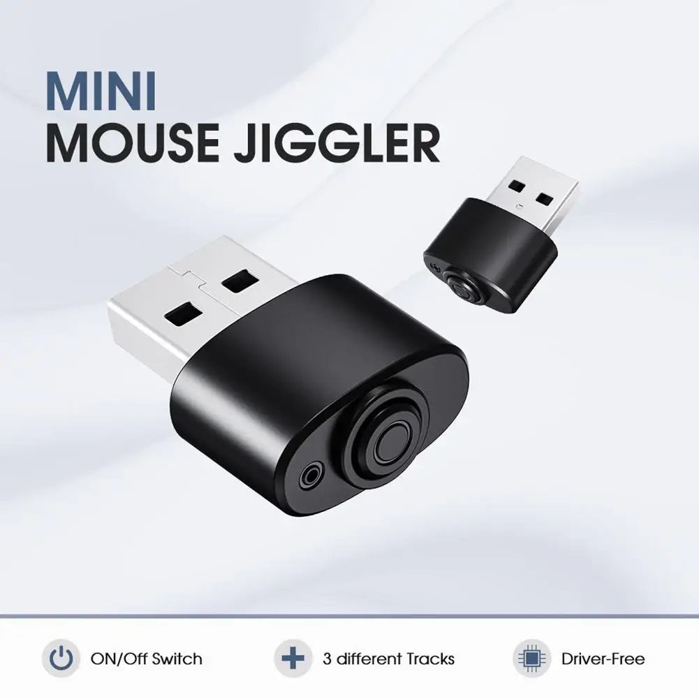 Mouse Jiggler Mouse Shaker Device Usb Port Keep Compute/ Pc/ Laptop