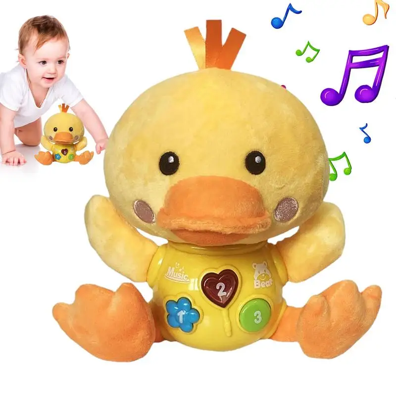 

Музыкальная кукла для детей, электрическая плюшевая кукла, мягкая ткань, пение, плюшевые игрушки для детской комнаты, ночные столики, прикроватные столики и