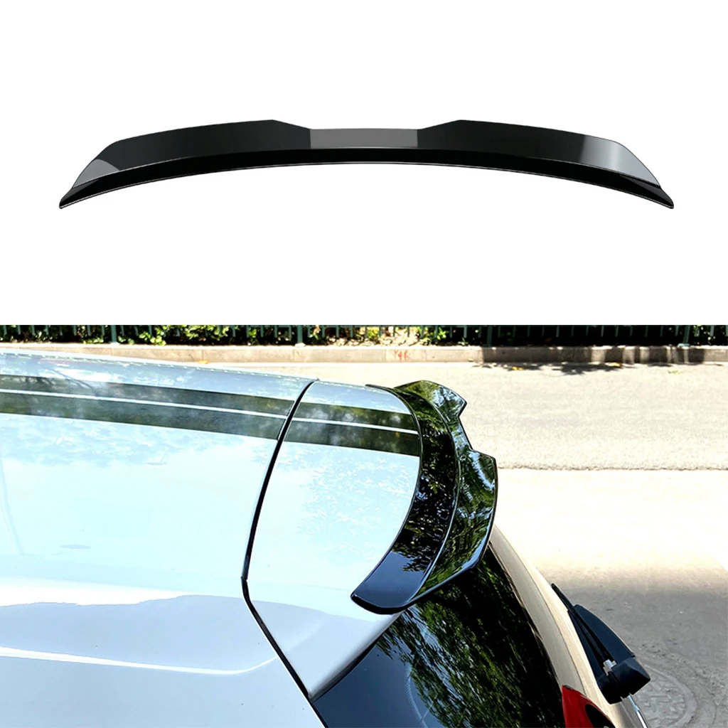 

Black Car Rear Roof Spoiler Window Wing Splitter Trim For Volkswagen/Audi/Mercedes-Benz/BMW/Hyundai/Kia Car Accessories