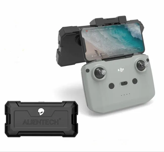 Alientech Duo Ii 2.4G/5.8G Dual Band Signal Booster Antenna Range Extender Con Parti Per/3 Rc-N1/Mini 2/Air 2/Air 2S