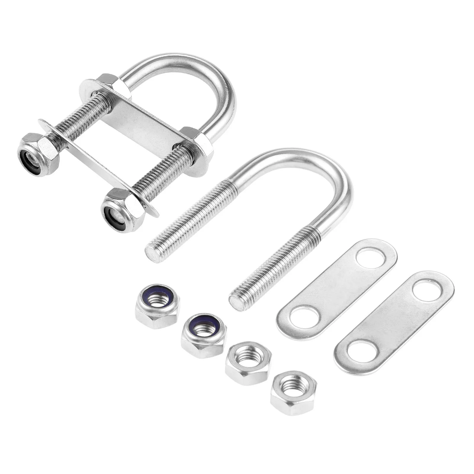 2 Pezzi Barche 316 Marine Acciaio Inossidabile Arco Di Poppa Occhio U Bullone Barca Marina U Vite Rigging Protezioni M10 * 90 Per Bullone Corda O Rigg