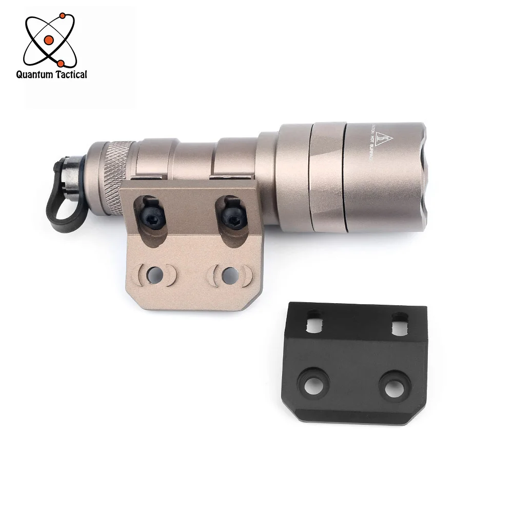 

Mlok Keymod RM45 OffSet Mount for surefir M300 M600 Tactical Flashlight Scout Offset Toy Mounts Airsfot Hunting Accessories