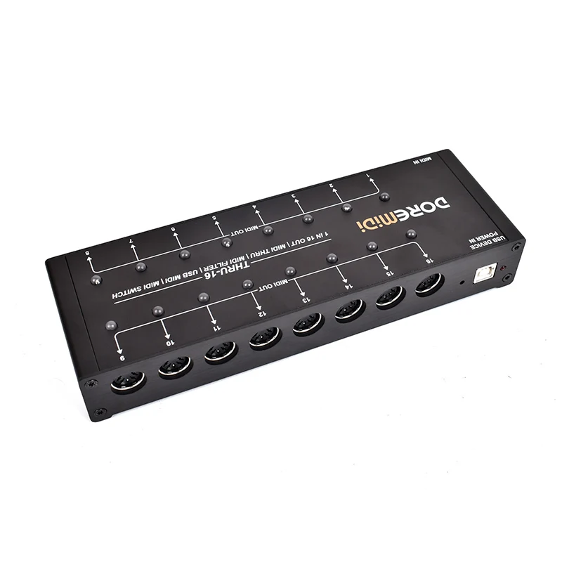 MIDI THRU-16 Box Filter&Switch Controller DOREMiDi