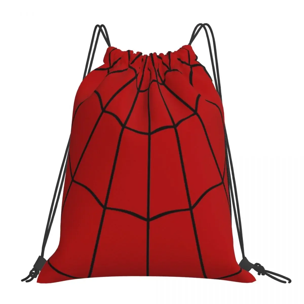 Spider Web - Red Zaini Casual Borse Portatili Con Coulisse Coulisse Bundle Pocket Articoli Vari Borsa Borse Per Libri Per Uomo Donna Studente