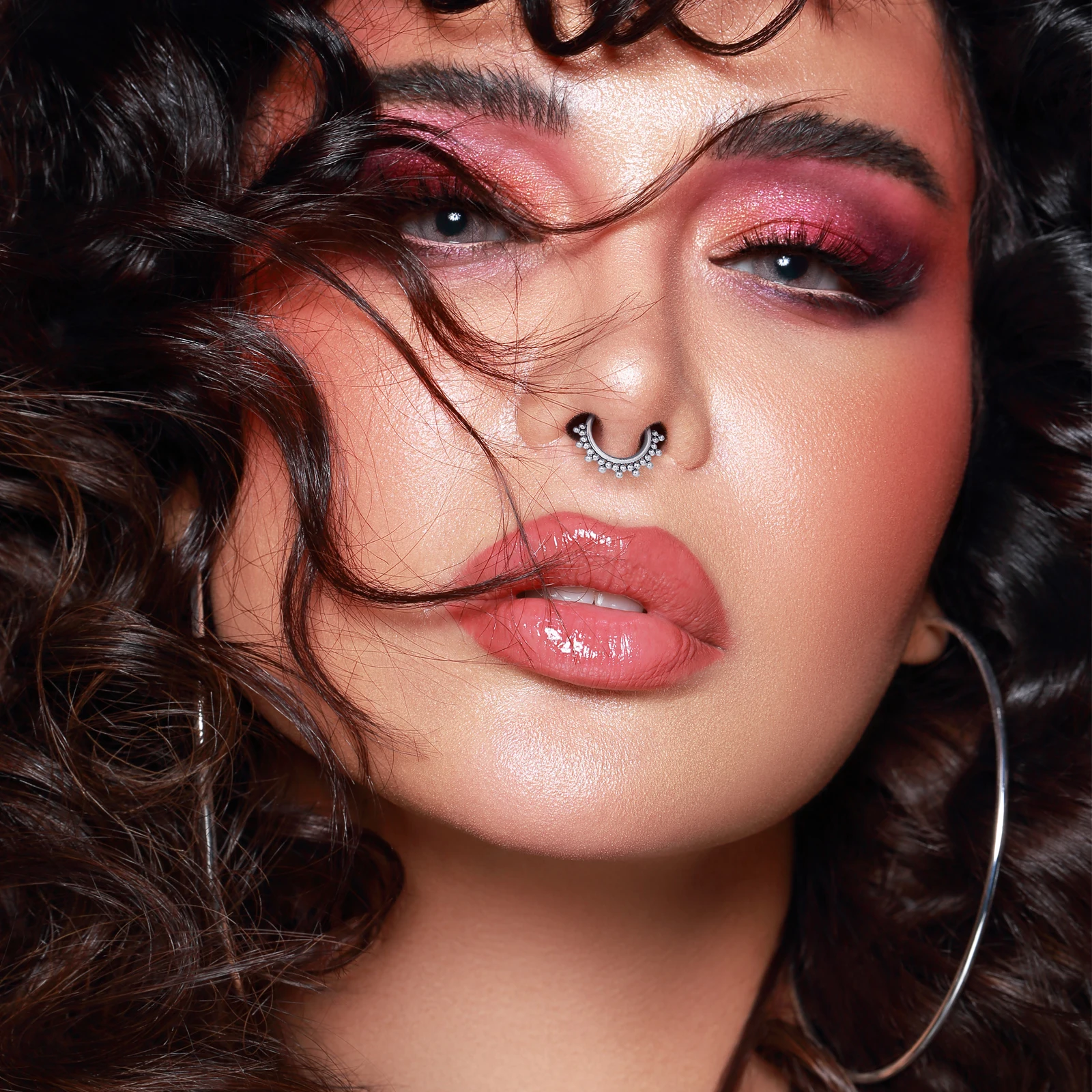 ピアス　No.5276 Middle heart pierce (silver) – MAYU online store