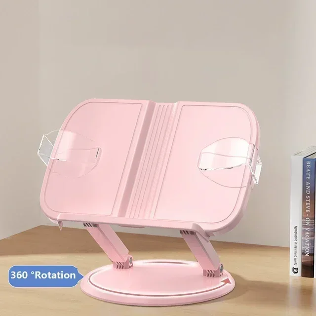 360 Rotate Folding Adjustable Desktop Reading Book Stand