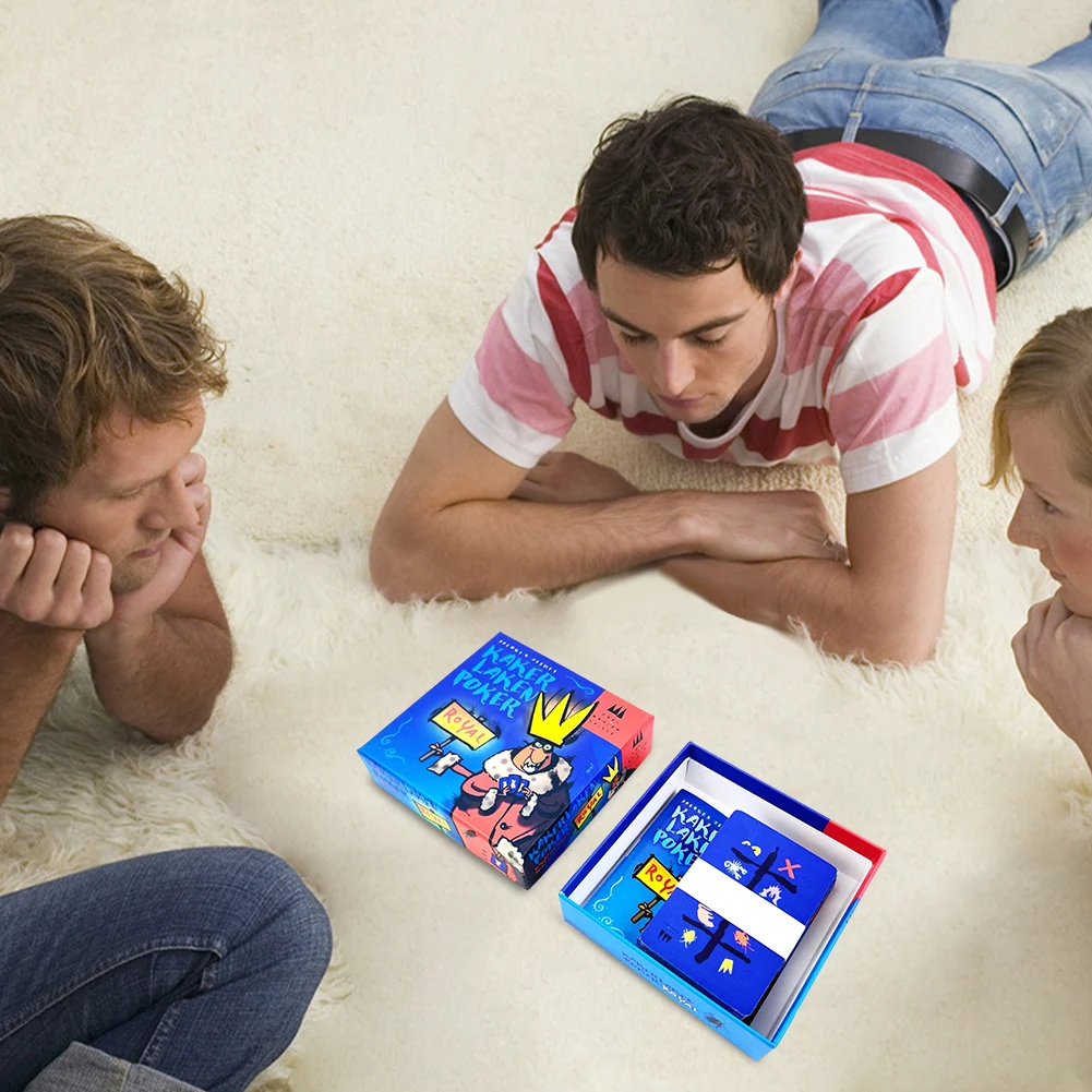 Kaker Laken Poker Royal Polilla Tramposa Board Game Xiaoqiang Cheating Moth Board Game for Family for Adults Children