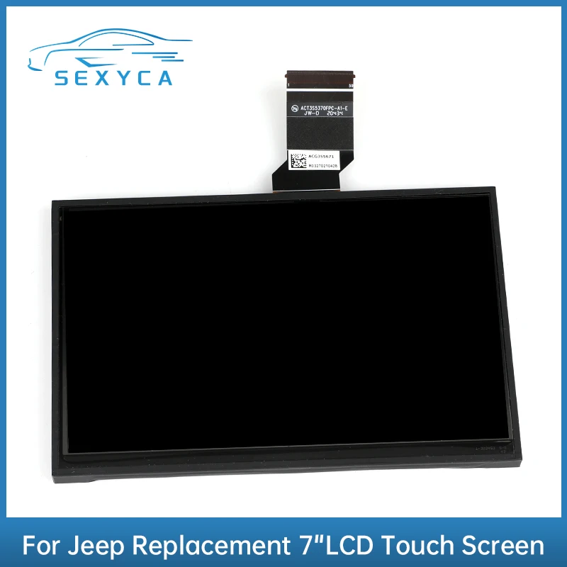 7Inch LCD Screen Display TD0-WXGA0700K00057-V1 LMB5K00057BL-A LCD Touch Screen For 2018-2020 JEEP COMPASS