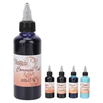 100ml FAI DA TE Inchiostro Del Tatuaggio Professionale Vernice Per Il Corpo Opaco Trucco Sopracciglio Labbro Eyeline Del Tatuaggio di Colore Microblading Pigmento Strumento di Bellezza Del Corpo