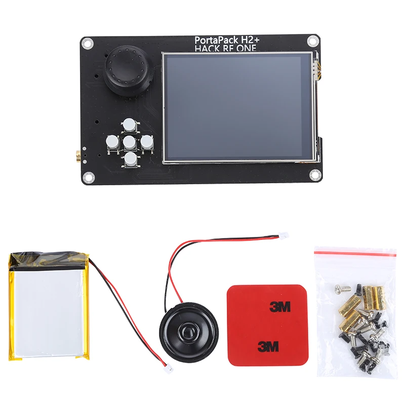PORTAPACK H2 3.2 Inch Touch LCD Display Aluminum Case Speaker For HACKRF ONE SDR portapack device