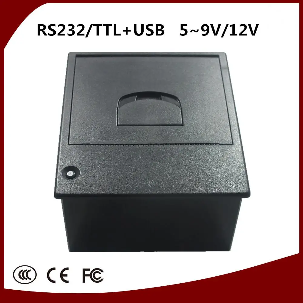 Impressora Térmica Encaixada Micro do Painel da Impressora 58 mm do Quiosque Expresso de Polegadas Mini - Imagem 3