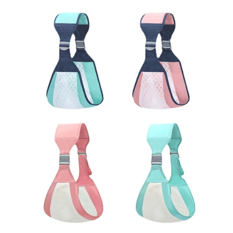 

Baby Sling Adjustable One Shoulder Babies Suspender Strap Labor-saving Toddlers Half Wrapped Sling Hip