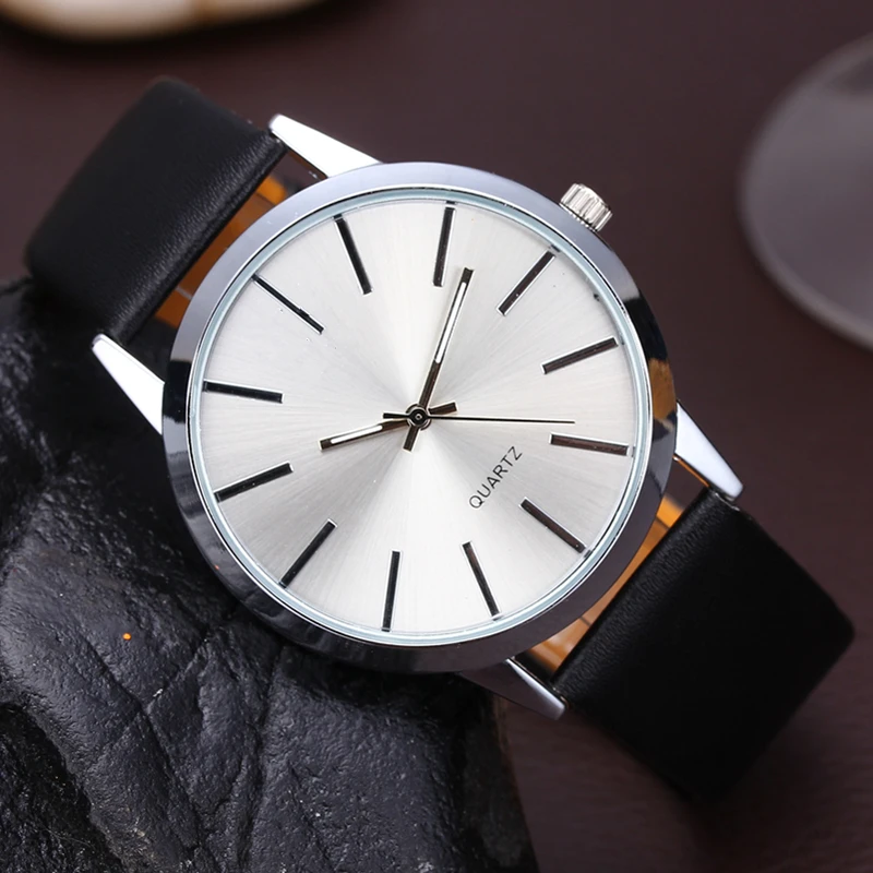 

Simple Casual Quartz Watch Men Watches Top Luxury Wrist Watch Male Clock for Men New Stylish Silver Minimalist Business Relogio