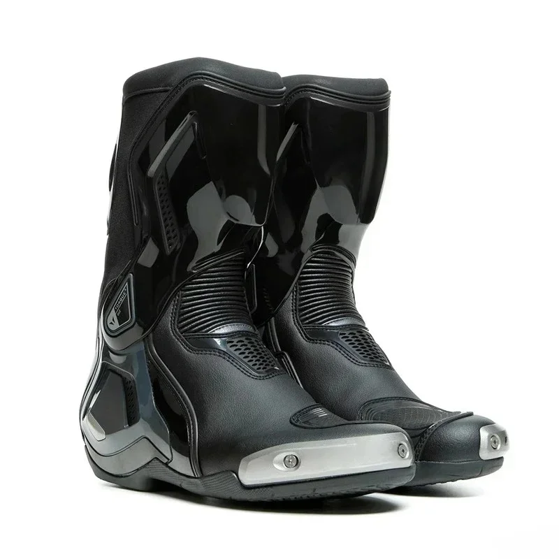 Leather Motorcycle Boots TORQUE3 Protective Riding Shoes Waterproof Long Boots Platform Non-slip Racing Shoes Brand Direct