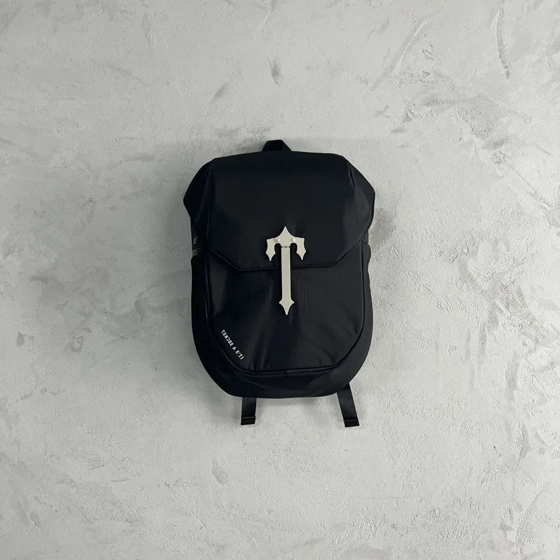TrapstarBackpackforMenSilverMetalNylonLaptopBackpackFit14