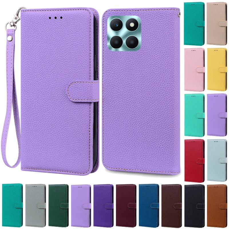 Cover Sfumata Per Honor X6a: Custodia Morbida In TPU Viola/blu, Antiurto E Antigraffio, Design Sottile - 2
