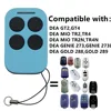 DEA GT2 GT4 433,92mhz Garage Remote Control DEA Fixed Code Rolling Code Garage Command DEA Gate Remote Transmitter DEA MIO TR4 1