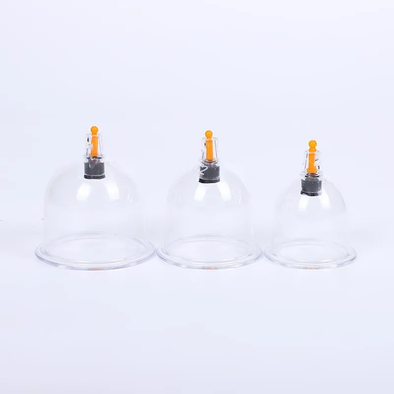 1pc Vacuum Cupping Massage Jar Cans Chinese Medicine Physiotherapy Anti-Cellulite Suction Cups Body Massager Healthy Care 6