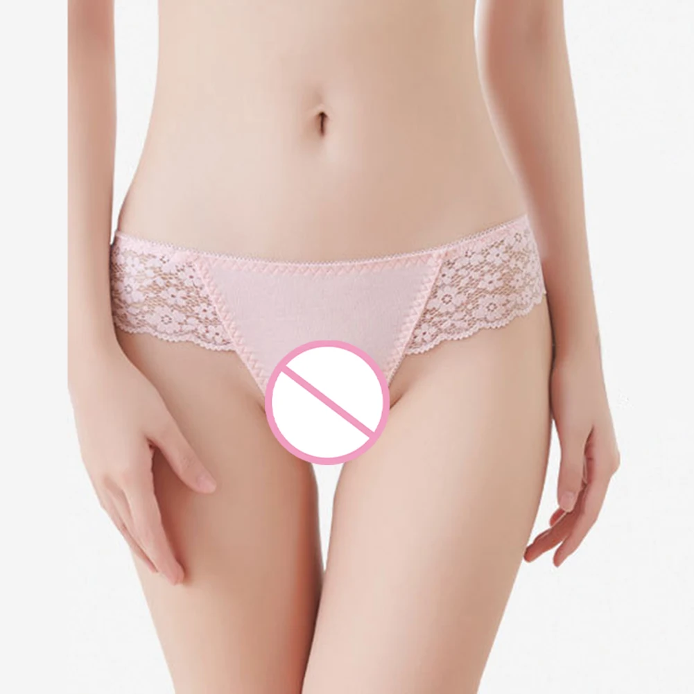 Women Thong Elastic Cotton Low Waist Lace Seamless Underwear Solid Color 48 S5C9Ee2E0Aaa94D68909Ba27640Fcdd132