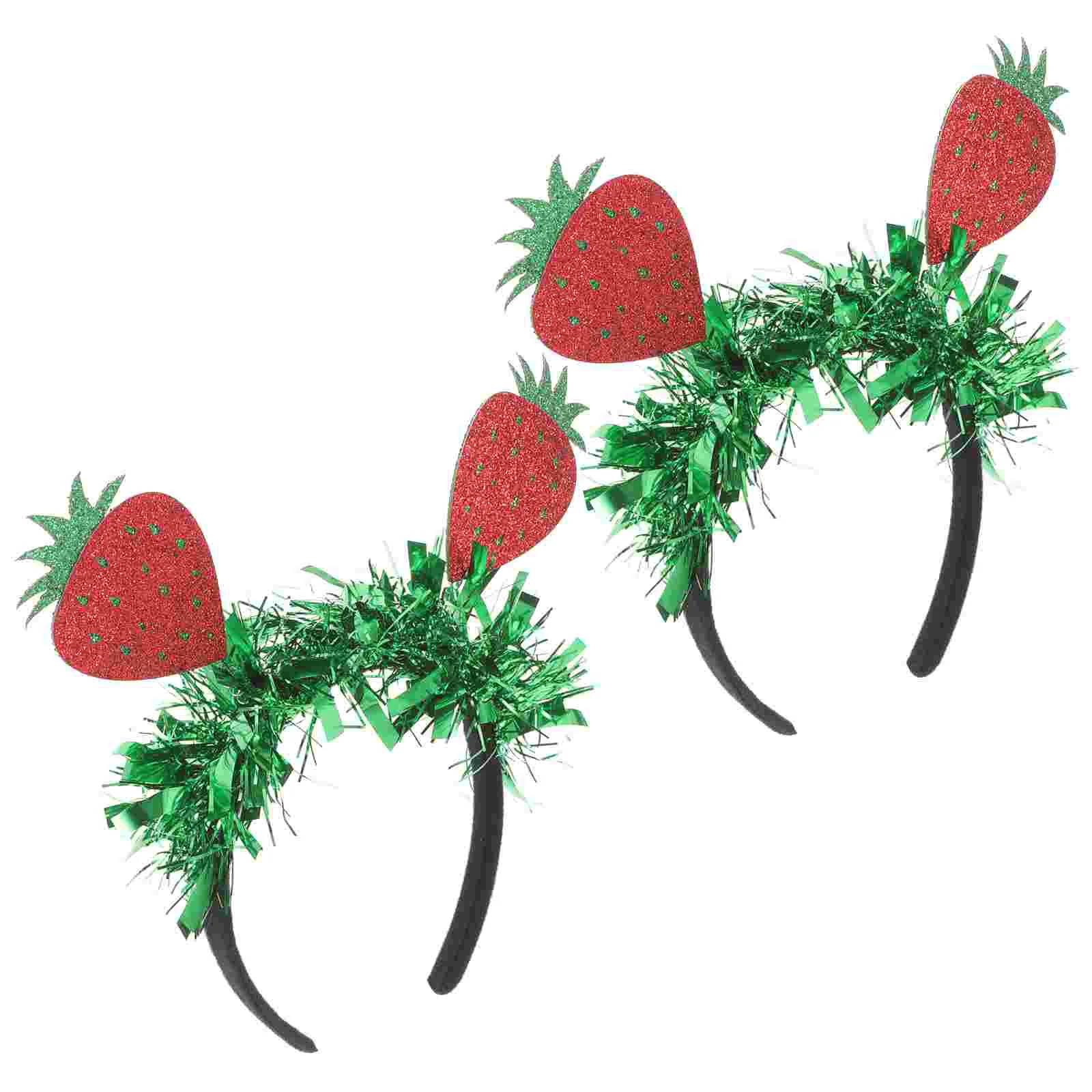 

Amosfun Fruit Headbands for Girls: Cute Strawberry Design for Summer and Hawaiian Parties