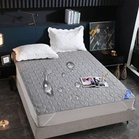 Waterproof Mattress Pad Cover Breathable Bed Cover Washable Bedspreads Healthy Bedspread On The Bed Fitted Double Bed Sheets 1