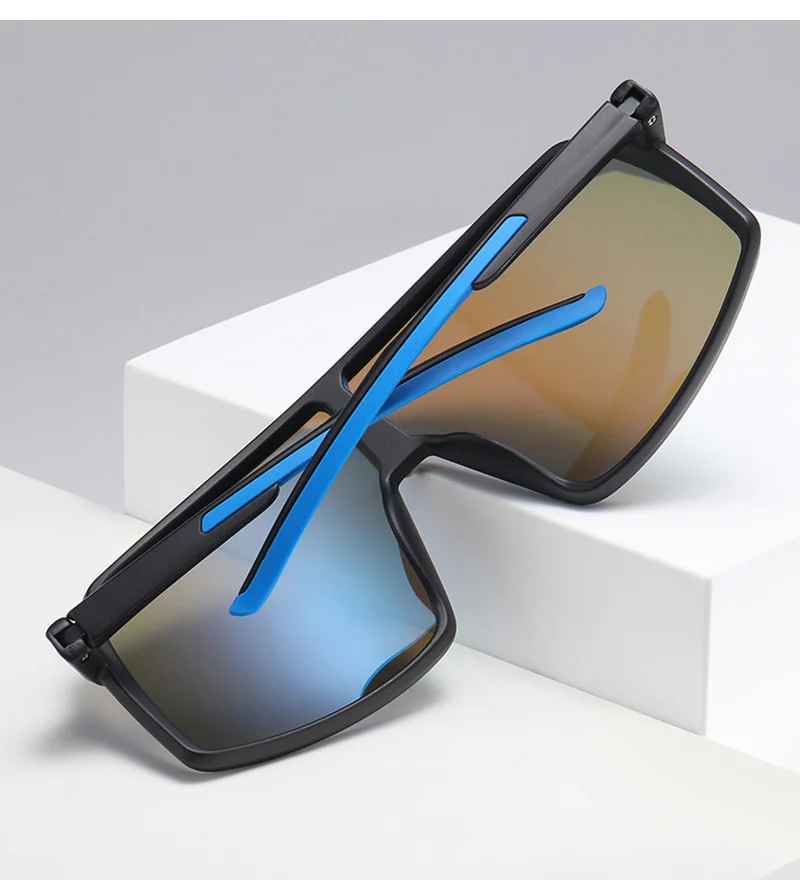 Cycling Glasses Fashion Polarized Square Sunglasses Mountain Bike Road Eyewear Bicycle Riding Outdoor Sports Hiking Goggles