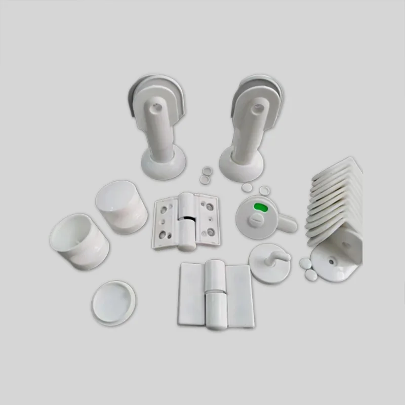 

Public House Inn School WC Lady's Room Bathroom HPL Panel PVC Indicator Lock Support Foot Handle Restroom Cubicle Set