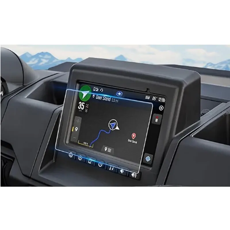 

2 шт. 2019-2024 Защитная пленка для сенсорного экрана gps-навигатора для Polaris RZR PRO XP/R Turbo Sportsman Ranger General
