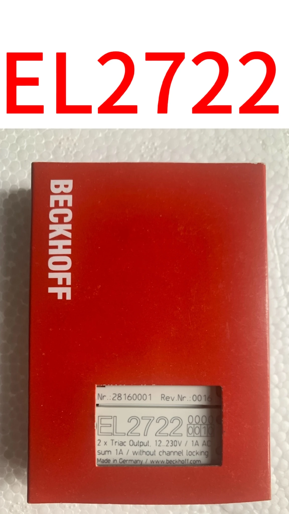 

brand new EL2722