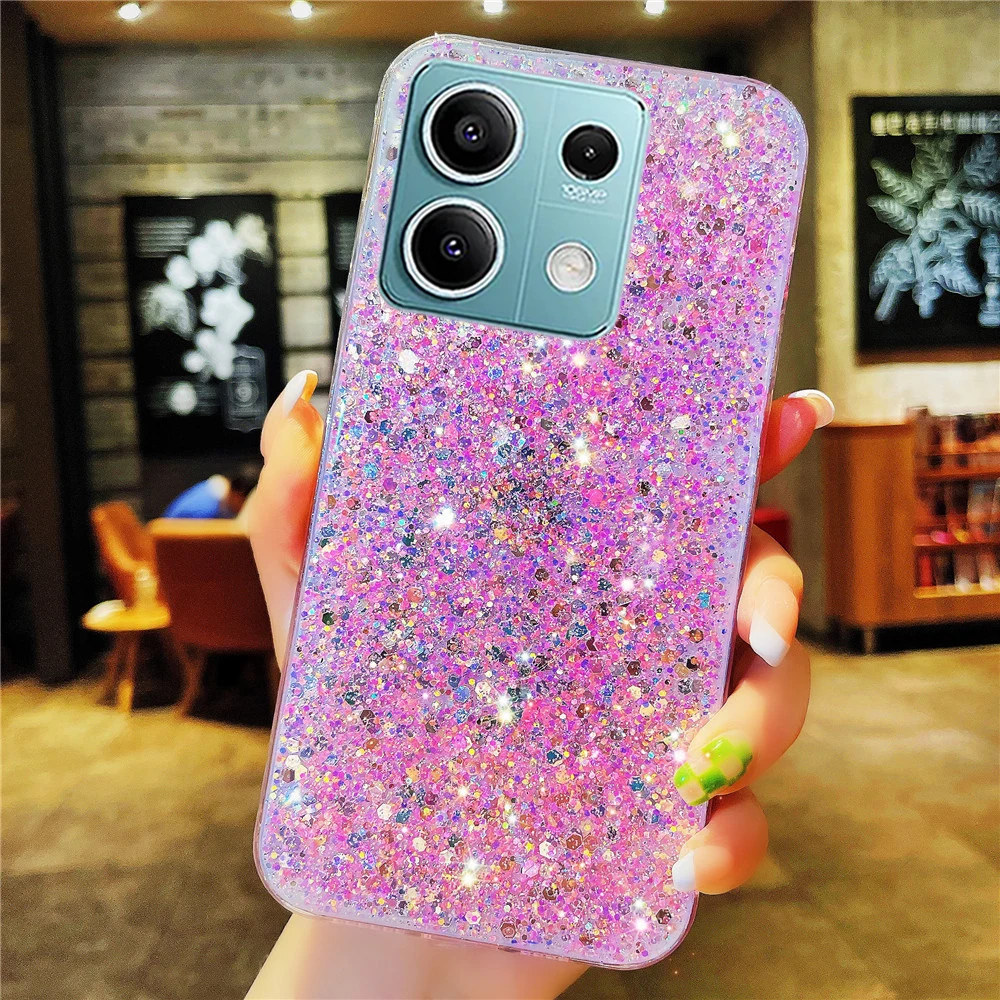 Funda Para Xiaomi Redmi Note 13 Pro 4G Con Brillo Líquido