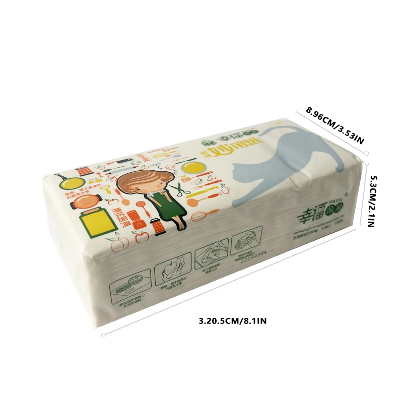 Kitchen Paper Towel Household Paper Absorb Oil Water Wipe Fruits Vegetable towel paper toilet paper Ease To Use For Kitche paper towel paper tissue disposable paper towel