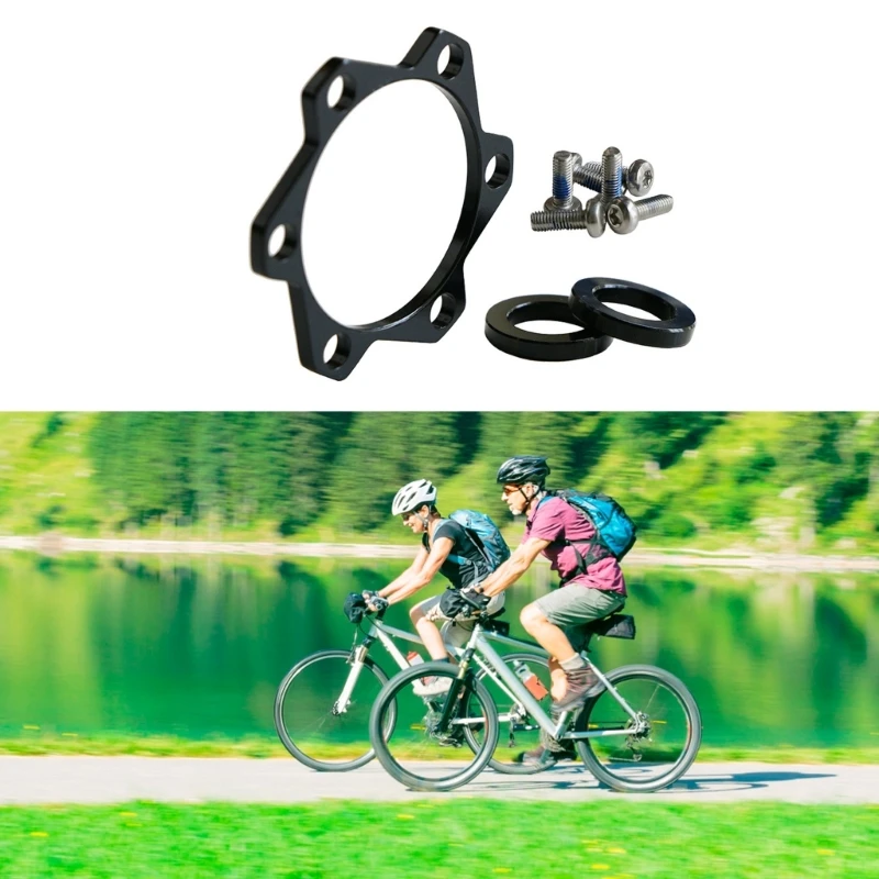 

1 Set Front Bicycles Booster Hub Adapter Replacement Set with Hub Washers Screws