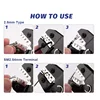 Crimping Tools For PH2.0/XH2.54/2.8/3.0/3.96/KF2510/JST Terminal SN-2549S 0.08-1.0mm²/AWG28-18 Wire Ratcheting Pliers 6