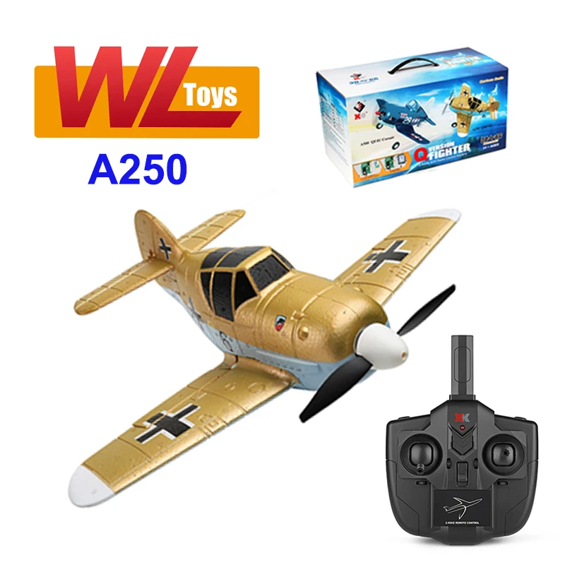 Wltoys a210 a220 a250 rc avião 2.4g 4 canais 3d/6g eixo rc lutador