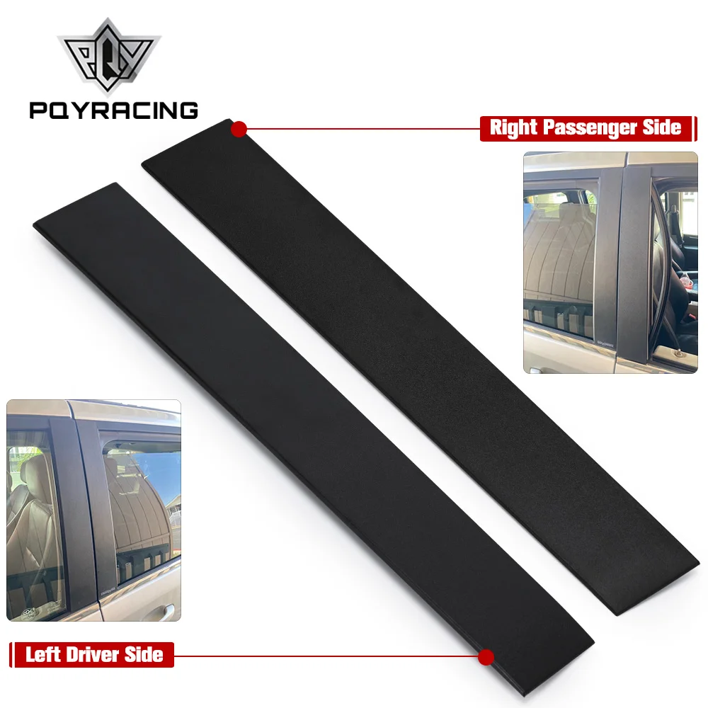 2x Car Side Front Door B Pillar Window Trim Tape Cover For Chrysler