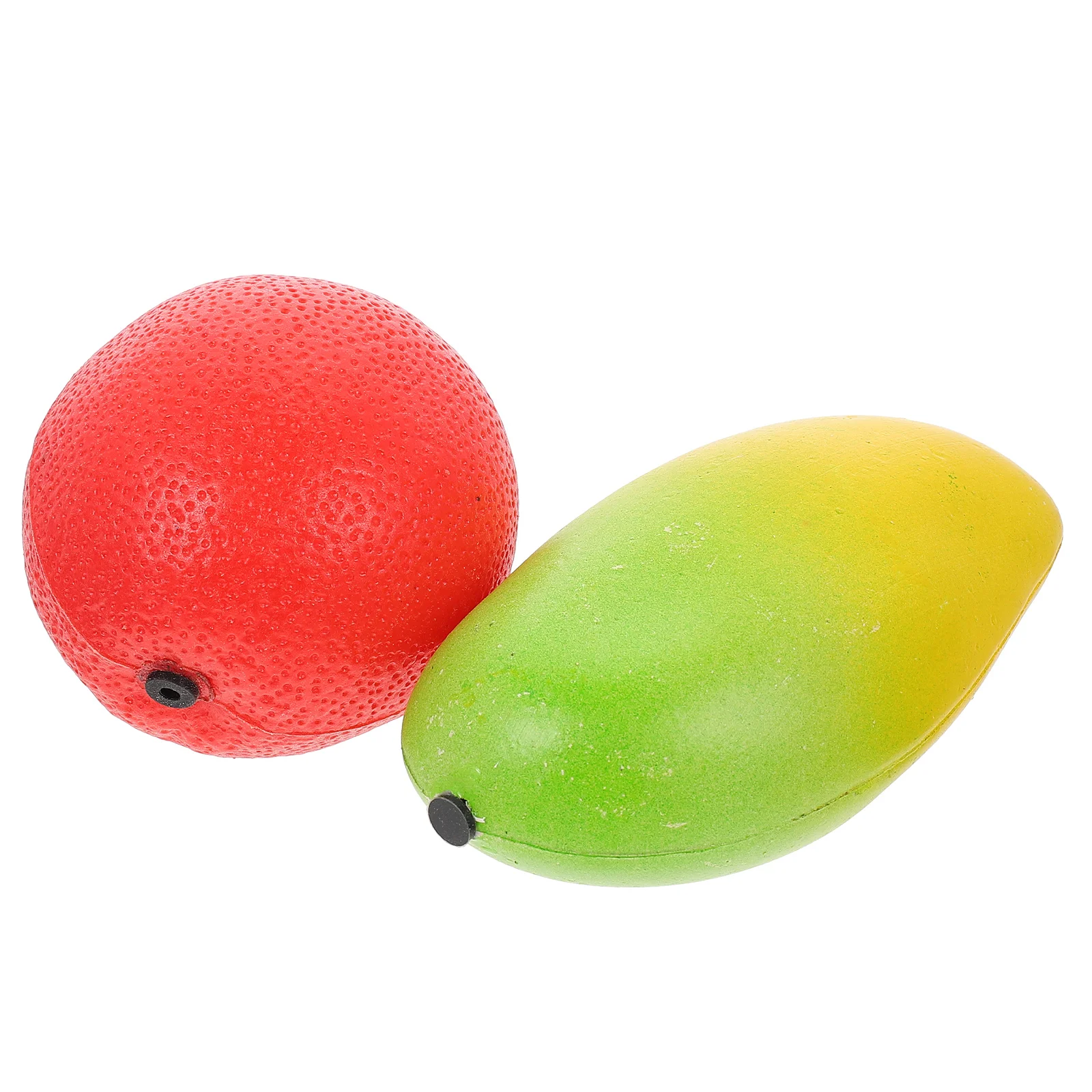 2 Pcs Aldult Simulated Fruit Sandbox Child Music Toys Toddler Musical Instruments Abs Rattle Maraca