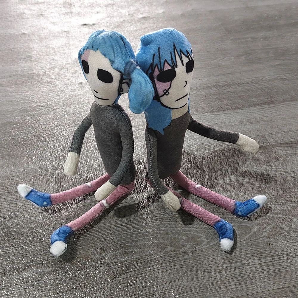 Game Sally Face Cosplay Keychain Plush Cotton Doll Children Festival Gifts Room Decoration
