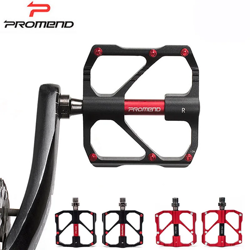 

PROMEND MTB Pedal 3 Bearings Non-slip Bicycle Pedals Ultralight Mountain Road bike pedal Wide Platform Bike Accessories