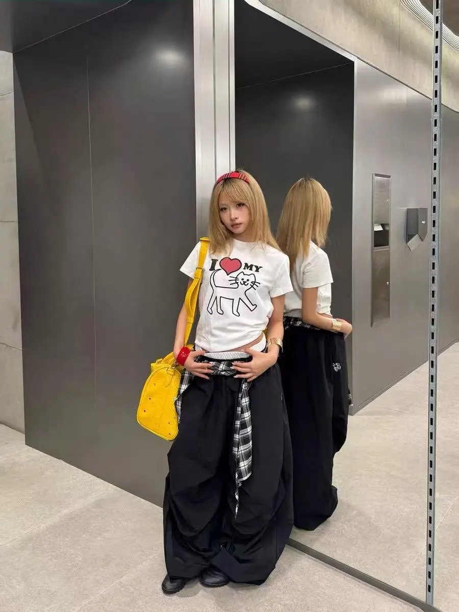 Patched Cargo Pants - Grunge Aesthetic photo review