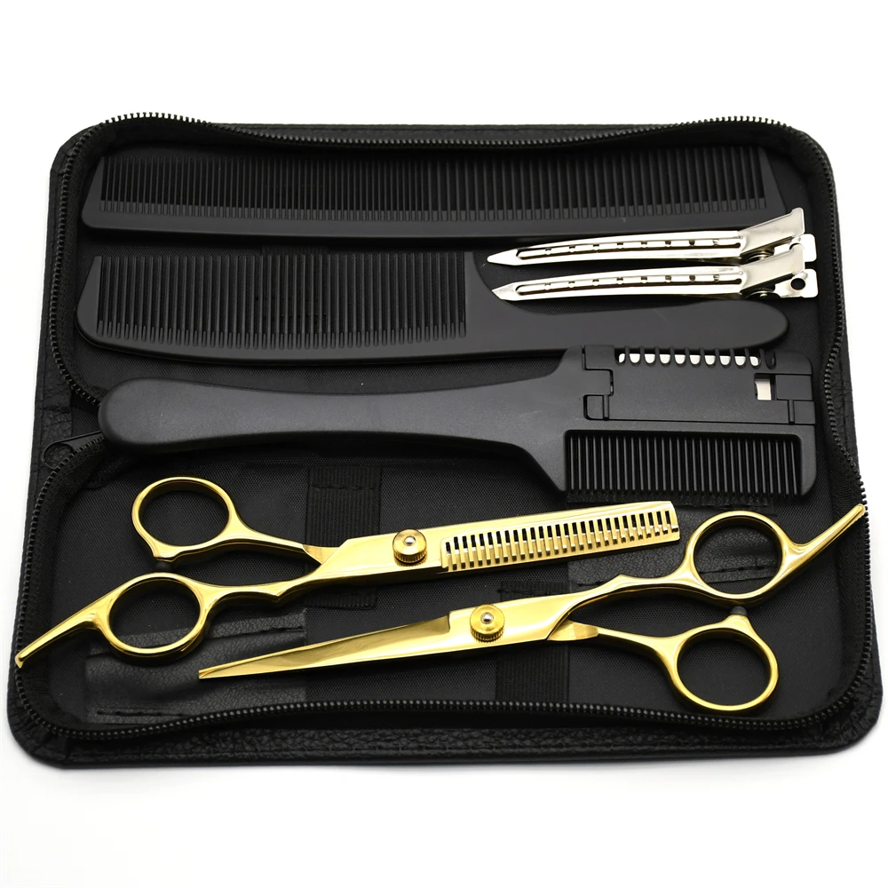 Hairdressing Scissors Thinning Shears Hair Cutting Set JP Stainless