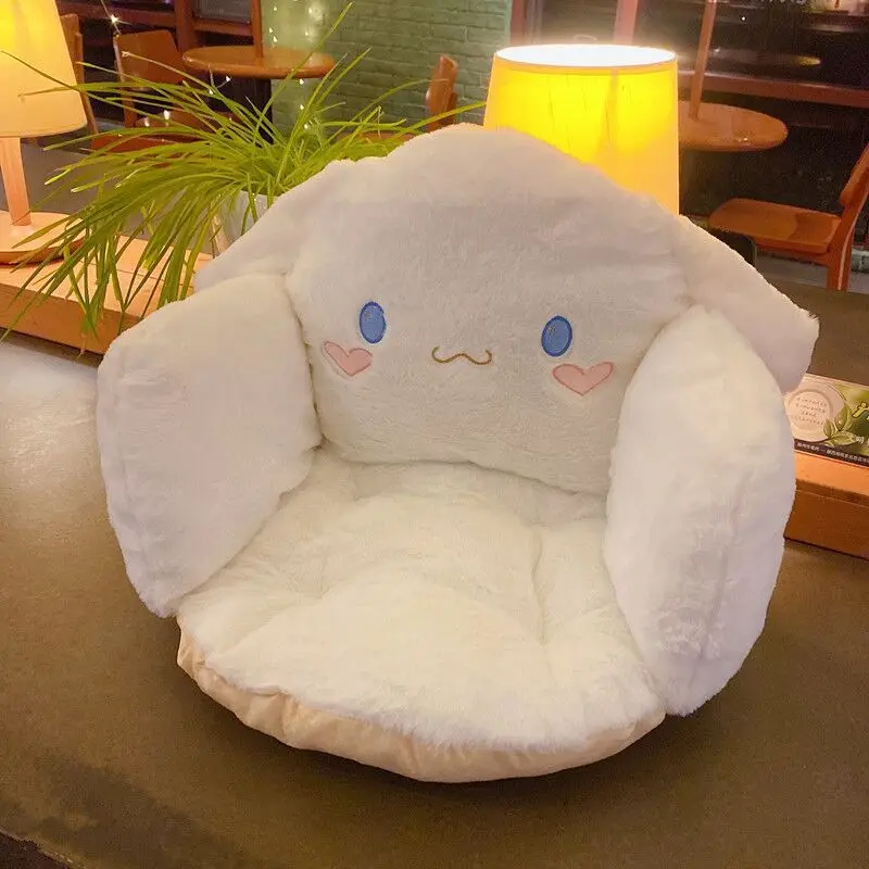 

45Cm Kawaii Sanrio Cushion Cartoon Plush Soft Seat Back Cushion Cinnamoroll My Melody Kuromi Anime Plush Toys Toys for Girls