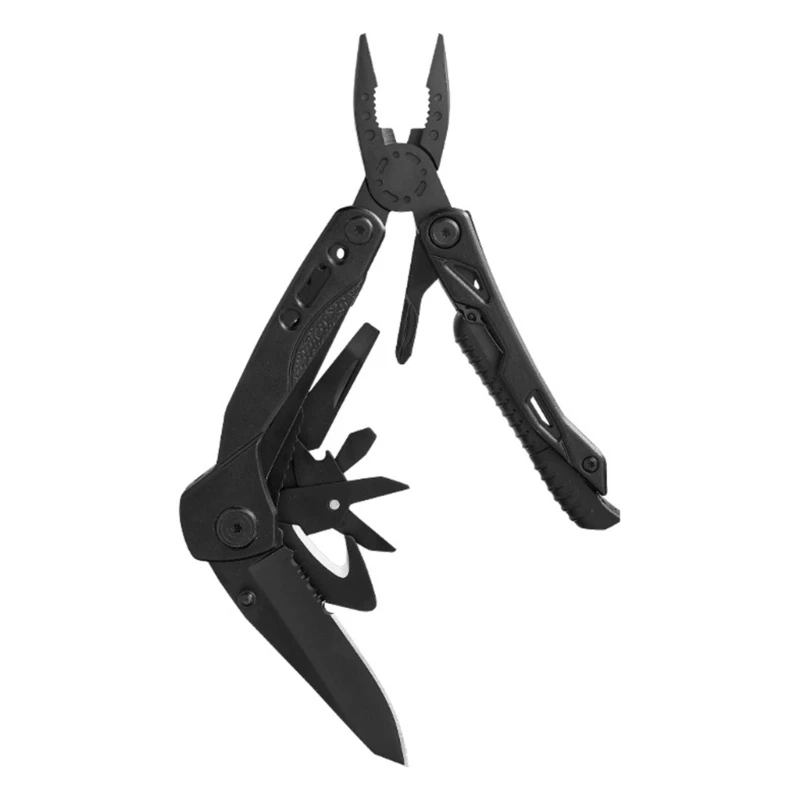 Y1ud Foldable Multitool Knife With Fire Starter For Camping Survival Hiking Camping, Hunting