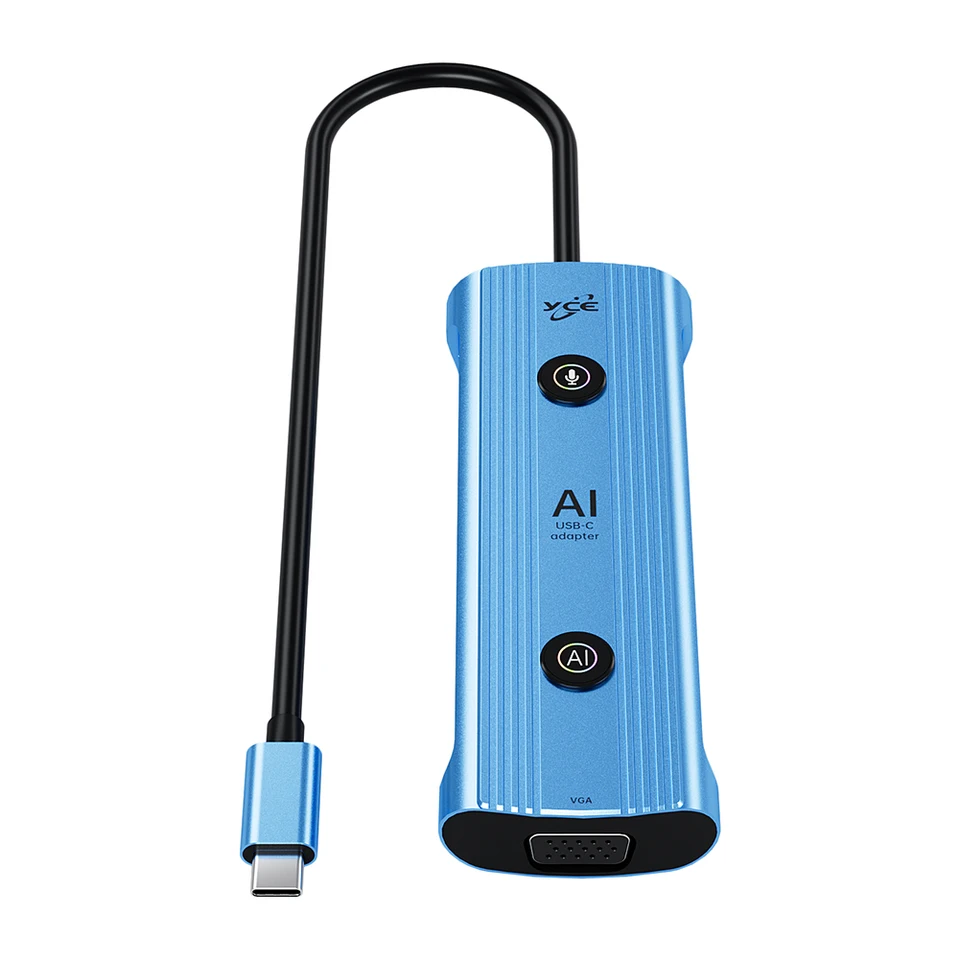 AI USB C Hub 12 in 1 Multiport Adapter