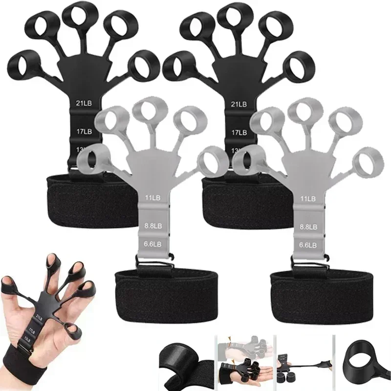 

Finger Exercise Grip Sport Hand Grip Strengthener Forearm Strength Wrist Sport Muscle Recovery Training Gripster Rehabilitation