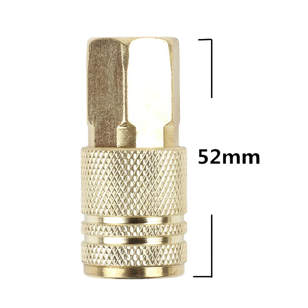 

Connector Quick Coupler Set 5PCS Golden High Quality 1/4\\\" NPT 1/4\\\" NPT Female 1/4\\\" NPT Male Air Compressors