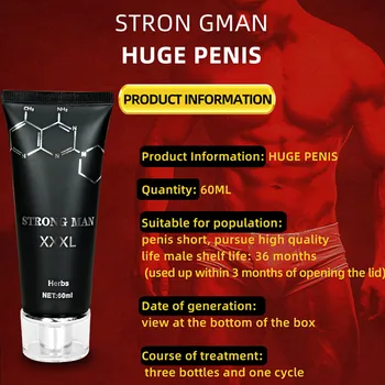 Male Penis Cream Enlarge Big Dick Sex Help Man Potency Penis Enlargement Gel Sex Tool for Man Pennis Increase Growth Oil Sexshop 3