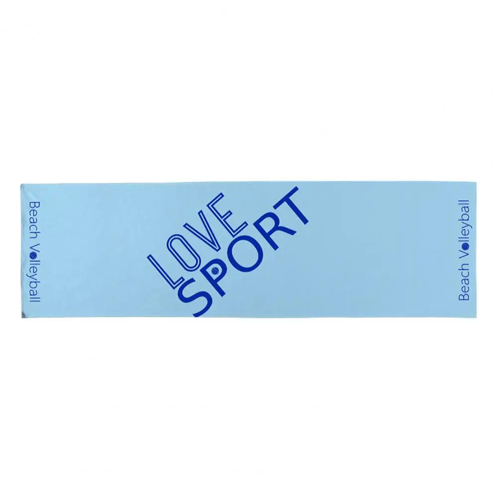 

Gym Fitness Towel Letter Prints Cloth Soft Touch Wiping Sweat Reusable Unisex Outdoor Sports Yoga Towel Sports Accessories